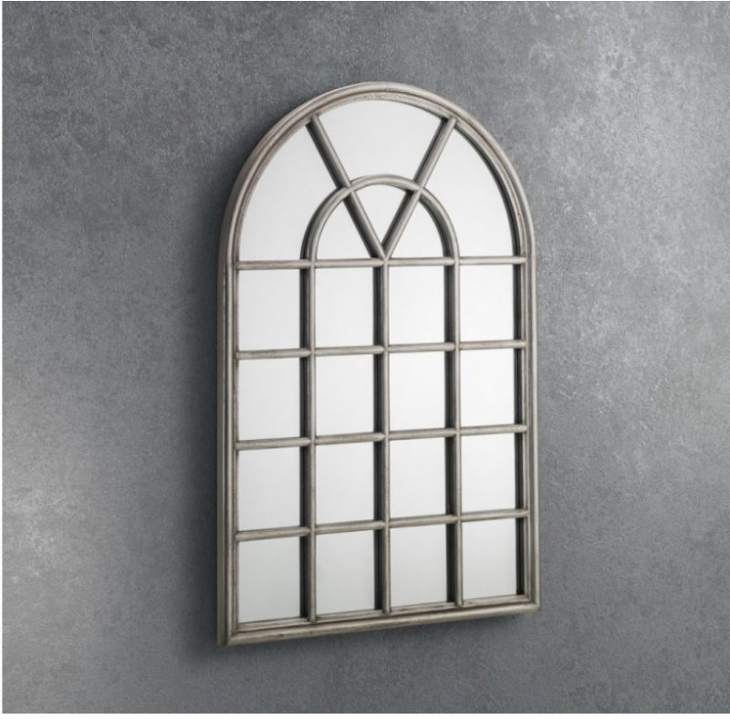 Julian Bowen JULIAN BOWEN OPUS PEWTER WINDOW MIRROR