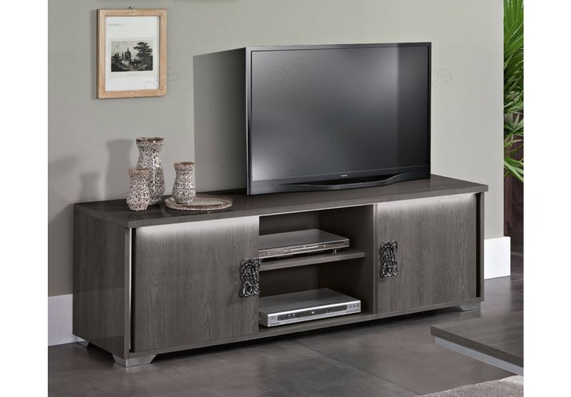 MCS SRL Italy MCS Dover Grey TV Stand.