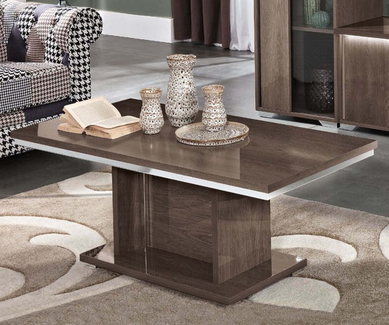 MCS SRL Italy MCS Dover Brown Coffee Table