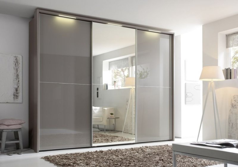 Nolte German Furniture Nolte Marcato 2.0 Sliding Wardrobe With Wooden Doors