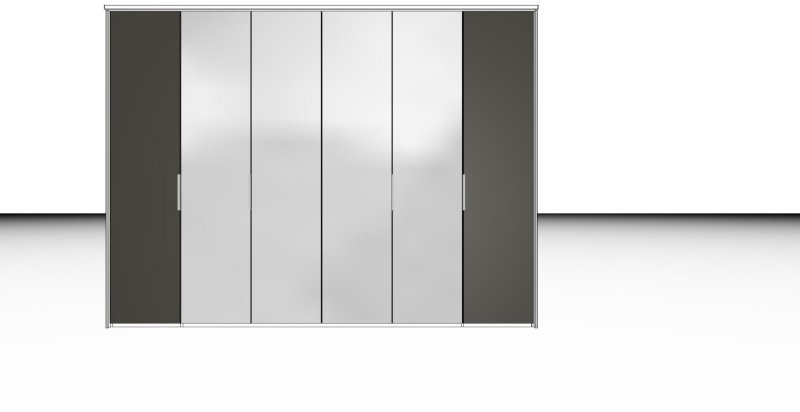 Nolte German Furniture Nolte Mobel - Concept me 200 8530180 - Folding Door Panorama Wardrobe with 6 Doors