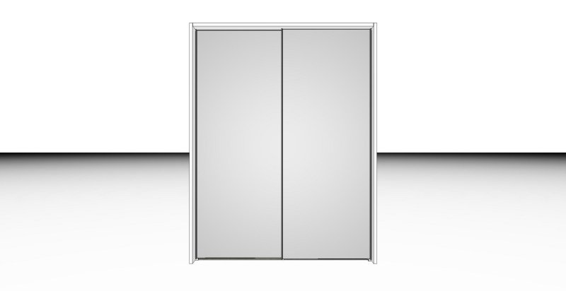 Nolte German Furniture Nolte Mobel - Concept me 300 3516016 - Sliding Door Wardrobe with 2 doors