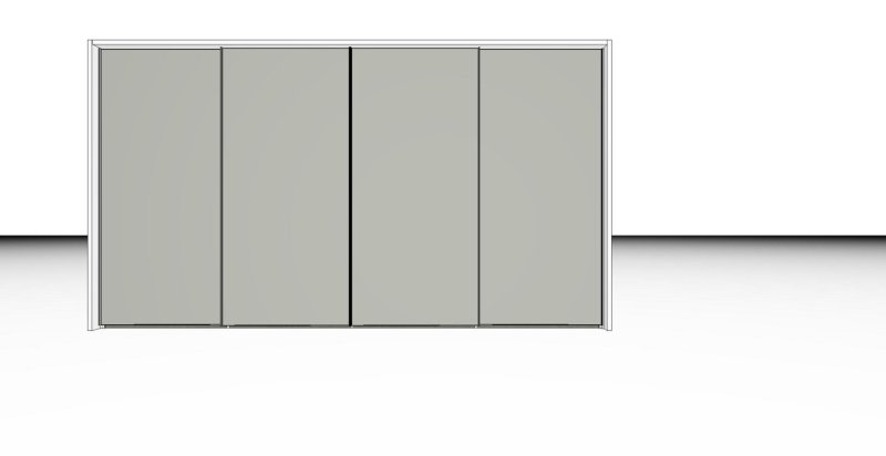 Nolte German Furniture Nolte Mobel - Concept me 300 3540016 - Sliding Door Wardrobe with 4 doors