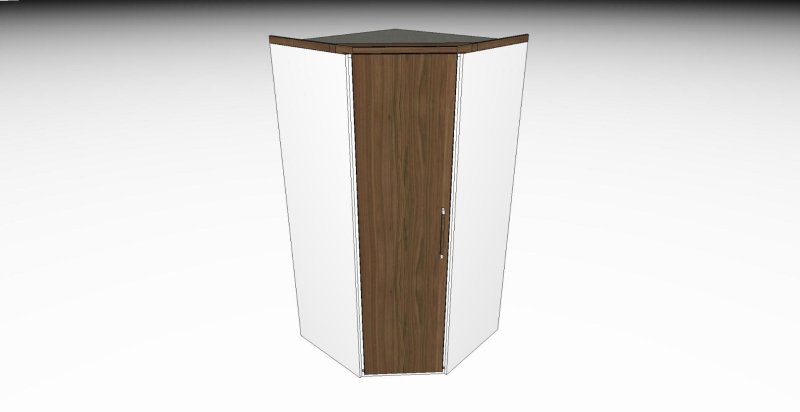 Nolte German Furniture HORIZONT 110 - 7892420 Corner wardrobe with 1 door