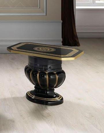 Accadueo H2O H2O Design Aurora Black-Gold Lamp Table