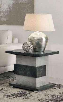San Martino Italy San Martino Hilton Lamp Table With Pedestal Base