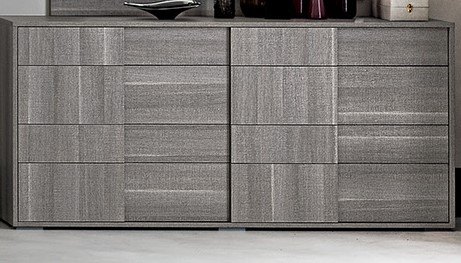Status SRL Italy Status Futura Grey Sawmarked Oak Double Dresser