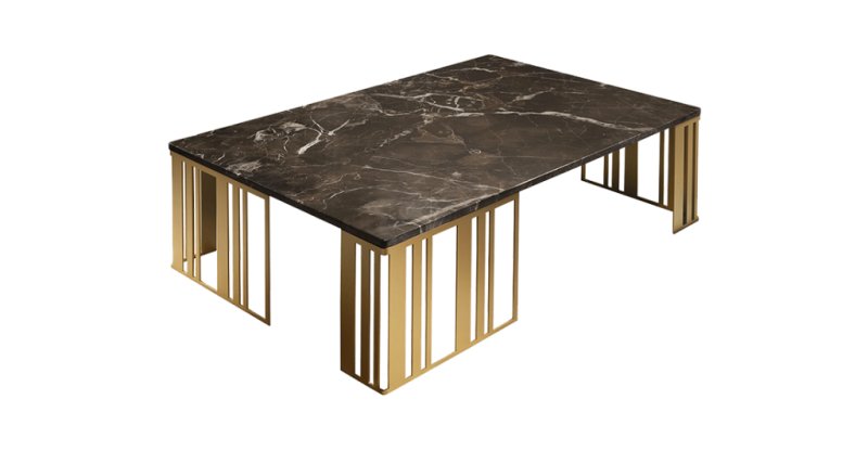 Arredoclassic Arredoclassic Adora Atmosfera Coffee Table With Marble Top