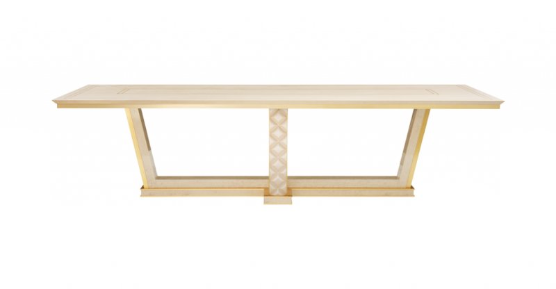Arredoclassic Arredoclassic Adora Sipario Rectangular Dining Table With Extension
