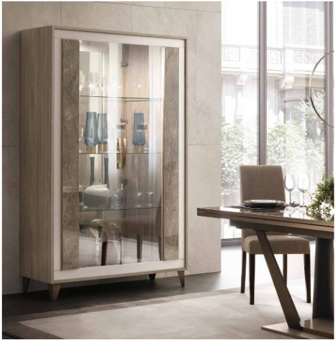 Arredoclassic Arredoclassic Ambra 2 Door Display Cabinet