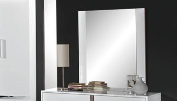 Accadueo H2O H2O Design San Marino White Mirror