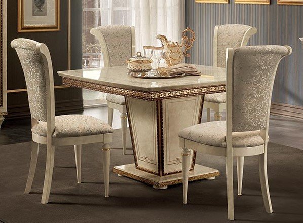 Arredoclassic Arredoclassic Fantasia Square Table With 1 Extension