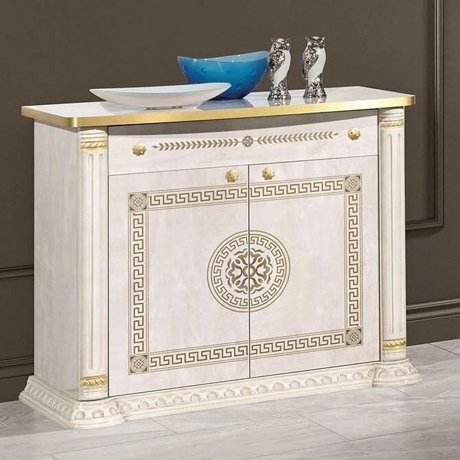 Accadueo H2O H2O Design Aurora Beige and Gold 2 Door Sideboard