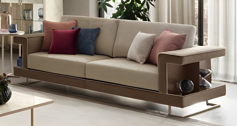 Arredoclassic Arredoclassic Adora Luce Light 3 Seats Sofa Including Cushions