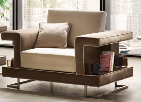 Arredoclassic Arredoclassic Adora Luce Light Armchair Including Cushion