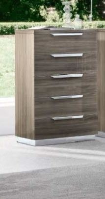 Camel Group Camel Group Kroma Venetian Grey 5 Drawer Chest