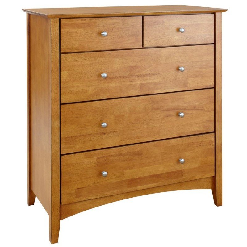 Crowther Buckingham Solid Wood 5 Drawer Chest