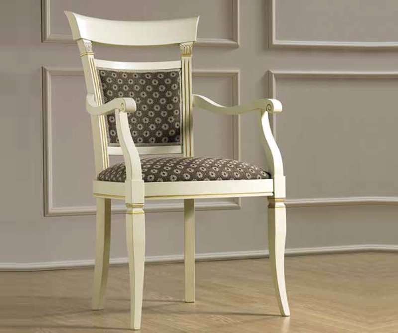 Camel Group Camel Group Treviso White Ash Arm Chair
