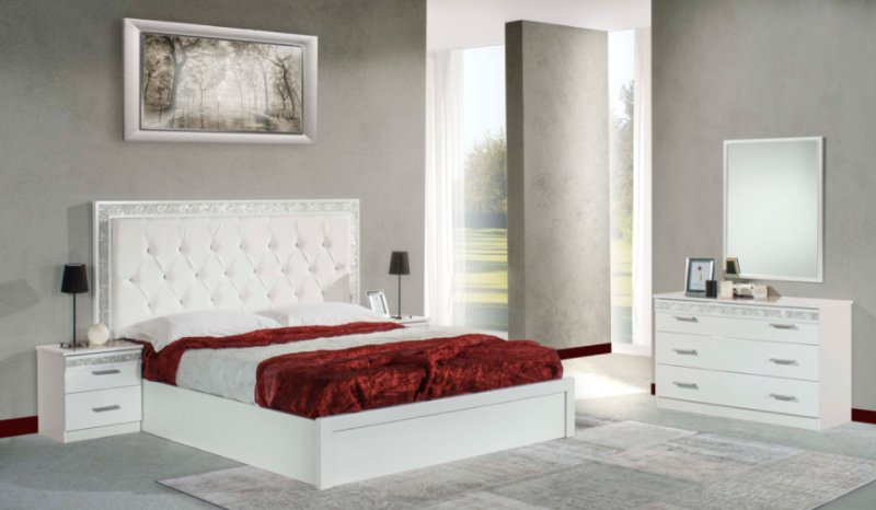 Dima Mobili Dima Mobili Linda White Bedroom