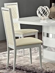 Camel Group Camel Group Roma White Finish Rombi Dining Chair