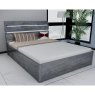 Dream Home Furnishings Regency High Gloss Storage Bed (Walnut)