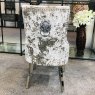 Dream Home Furnishings Venice Premium Crushed Velvet Silver Dining Chair