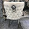 Dream Home Furnishings Valentino Mink Velvet Dining Chair