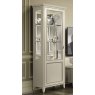 Camel Group Camel Group Giotto Bianco Antico 1 Door Vitrine With 2 LED Lights.