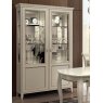 Camel Group Camel Group Giotto Bianco Antico 2 Door Vitrine With 2 LED Lights.