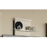 Camel Group Camel Group Giotto Bianco Antico TV Wall Panel With LED Light and Glass Shelf