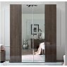 Camel Group Camel Group Elite Silver Birch Night Wardrobe with Glass Doors