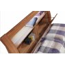 Dream Home Furnishings Rugby Walnut Bed With Storage & Led Light