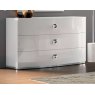 Euro Design Euro Design Kate 3 Drawer Curved Chest Of Drawers