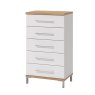 GCL Bedrooms GCL Bedroom Mondego 5 Dawer Tall Wide Chest