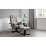 Julian Bowen Julian Bowen Malmo Swivel Recliners & Stool Grey