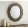 Julian Bowen JULIAN BOWEN CADENCE SMALL ROUND PEWTER WALL MIRROR