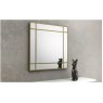 Julian Bowen JULIAN BOWEN FORTISSIMO GOLD SQUARE WALL MIRROR