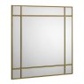 Julian Bowen JULIAN BOWEN FORTISSIMO GOLD SQUARE WALL MIRROR