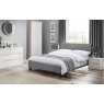 Julian Bowen JULIAN BOWEN RIALTO LIGHT GREY LINEN BED