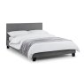 Julian Bowen JULIAN BOWEN RIALTO LIGHT GREY LINEN BED