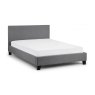 Julian Bowen JULIAN BOWEN RIALTO LIGHT GREY LINEN BED