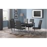 Julian Bowen JULIAN BOWEN ROMA CANTILEVER DINING CHAIR SLATE GREY