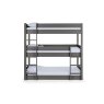 Julian Bowen Julian Bowen Trio Bunk Bed in Dove Grey