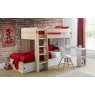 Julian Bowen Julian Bowen Eclipse Bunk Bed - Scandinavian Oak and White