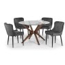 Julian Bowen JULIAN BOWEN LUXE VELVET DINING CHAIR