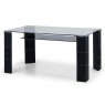 Julian Bowen Julian Bowen Greenwich Glass Dining Table