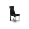 Julian Bowen Hudson Black Dining Chair