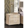 MCS SRL Italy MCS Dover Cream Bedside Table