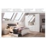 Nolte German Furniture Nolte Mobel - Concept me 200 7515080 - Complete Hinged Door Wardrobe with 3 Doors