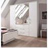 Nolte German Furniture Nolte Mobel - Concept me 200 7520081 - Complete Hinged Door Wardrobe with 4 Doors  and 3 Drawers Cen